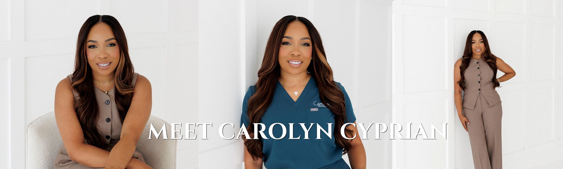 Carolyn Cyprian, Medical Esthetician and Owner. <br />15+ years experience