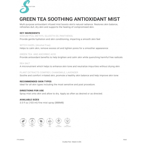 Green Tea Soothing Antioxidant Mist image 5